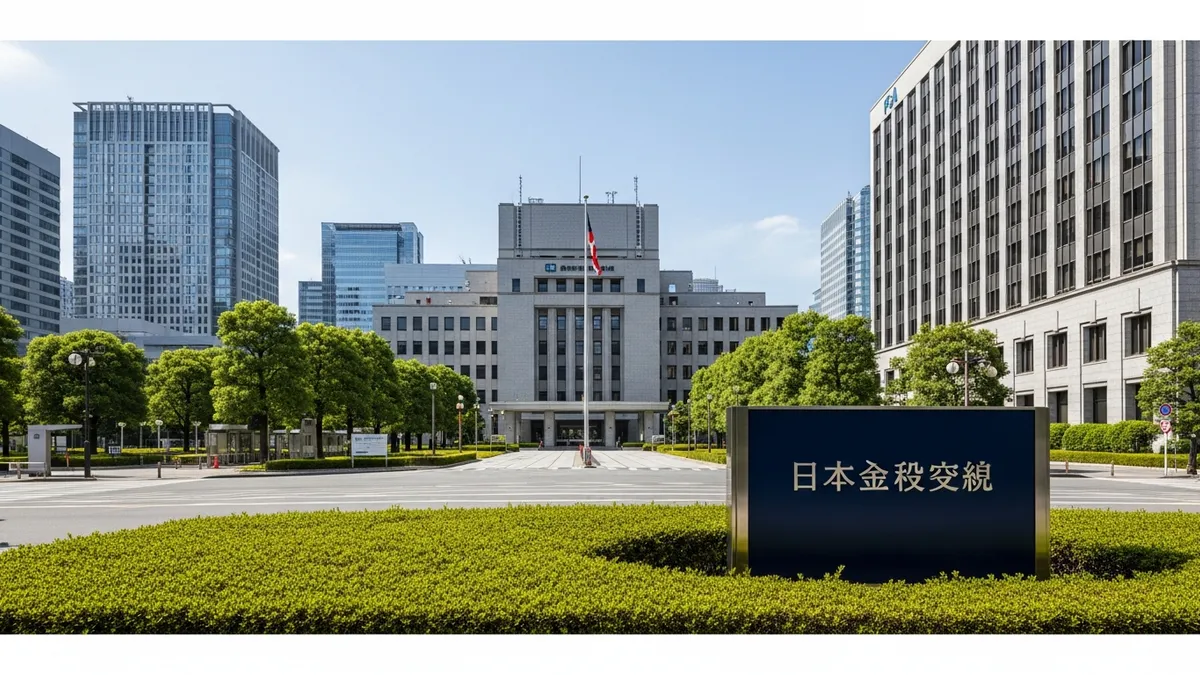 日本の未来へ！2026年、ホワイトラベル暗号取引所が変える投資の新潮流 - The Japanese Financial Services Agency (FSA) building in Tokyo - Japan