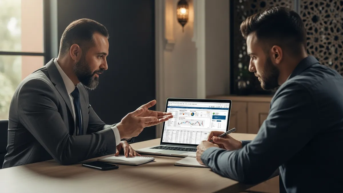 Crypto Arbitrage Trading in Morocco 2026: Your Guide to Profit - Moroccan accountant advising on crypto taxes - Morocco